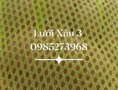 Vải lưới xâu là gì? Ưu điểm và ứng dụng phổ biến tại Kim Ngọc uy tín