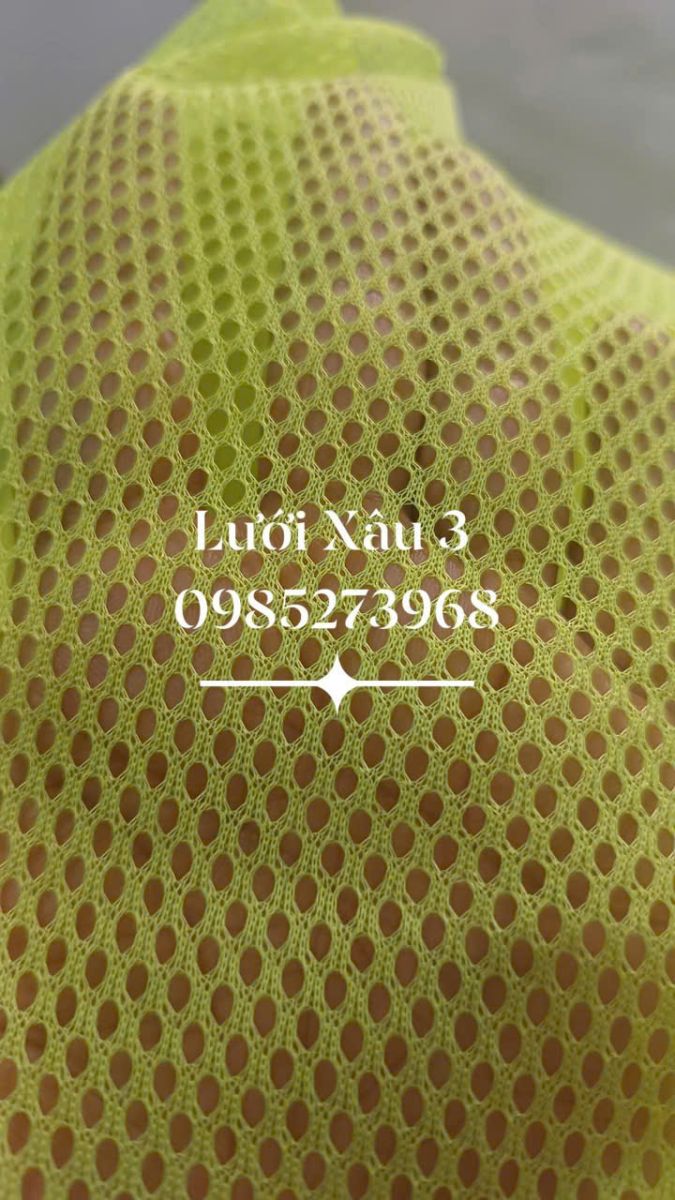 Vải lưới xâu